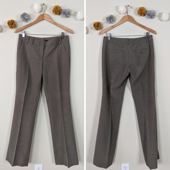 The Limited Drew Fit Taupe Trousers Size 6 - Picture 1 of 7